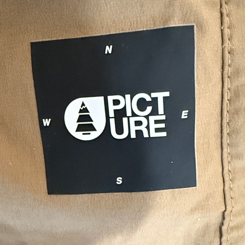 Picture Overalls Shortalls in Tan - Picture 2 of 4